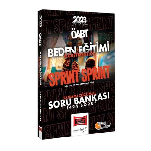 YARGI 2023 KPSS ÖABT SPRİNT BEDEN EĞİTİMİ ÖĞRETMENLİĞİ TAMAMI ÇÖZÜMLÜ SORU BANKASI (1424 SORU)