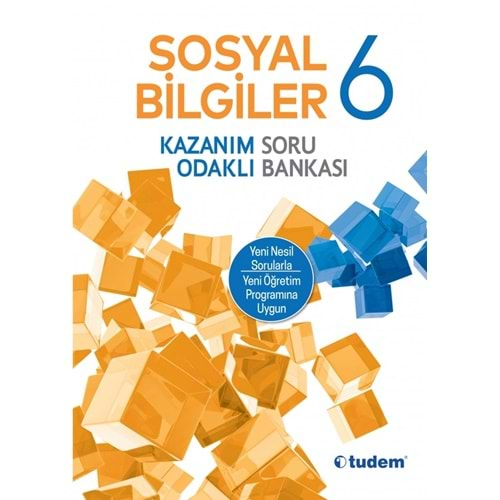 TUDEM 6.SINIF SOSYAL BİLGİLER KAZANIM ODAKLI SORU BANKASI 2020