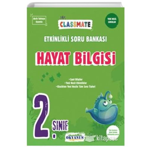 OKYANUS 2.SINIF HAYAT BİLGİSİ ETKİNLİKLİ SORU BANKASI