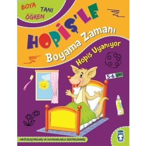 HOPİŞLE BOYAMA ZAMANI HOPİŞ UYANIYOR-TİMAŞ ÇOCUK