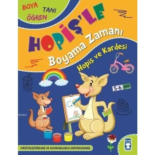 HOPİŞLE BOYAMA ZAMANI-HOPİŞ VE KARDEŞİ-TİMAŞ ÇOCUK