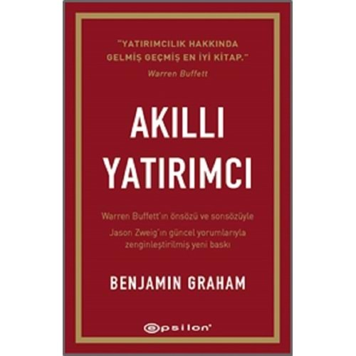 AKILLI YATIRIMCI-BENJAMİN GRAHAM-EPSİLON YAYINEVİ