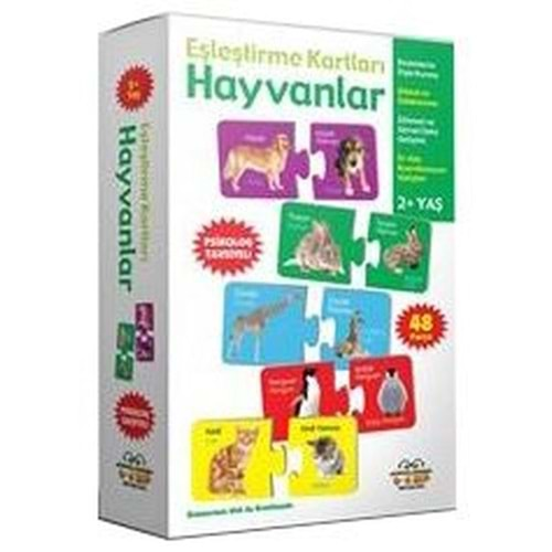 EŞLEŞTİRME KARTLARI-HAYVANLAR