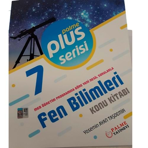 PALME 7.SINIF PLUS FEN BİLİMLERİ KONU ANLATIMLI