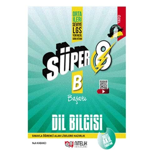 NİTELİK 8.SINIF DİL BİLGİSİ SÜPER B YENİ NESİL SORU KİTABI