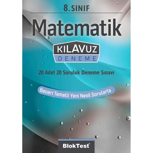 BLOK TEST-8.SINIF MATEMATİK KILAVUZ DENEME