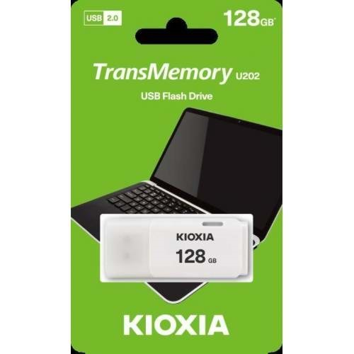 KIOXIA 128GB U202 BEYAZ USB 2.0 BELLEK-LU202W128GG4