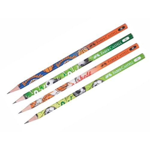 FABER CASTELL SPOR 2B KURŞUN KALEM-5244000060