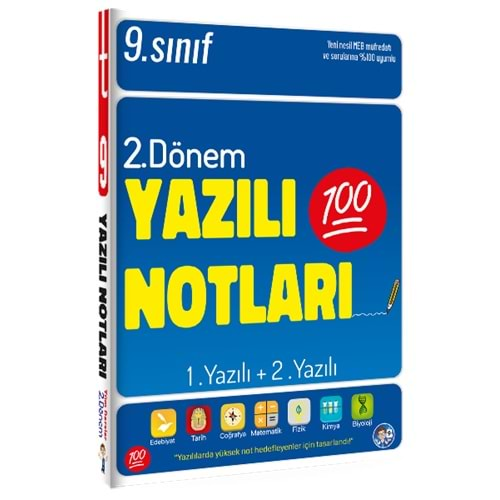 TONGUÇ 9.SINIF YAZILI NOTLARI 2.DÖNEM 1.YAZILI+2.YAZILI