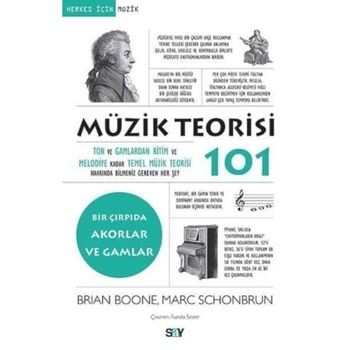 HERKES İÇİN 101-MÜZİK TEORİSİ 101-BRIAN BOONE-SAY