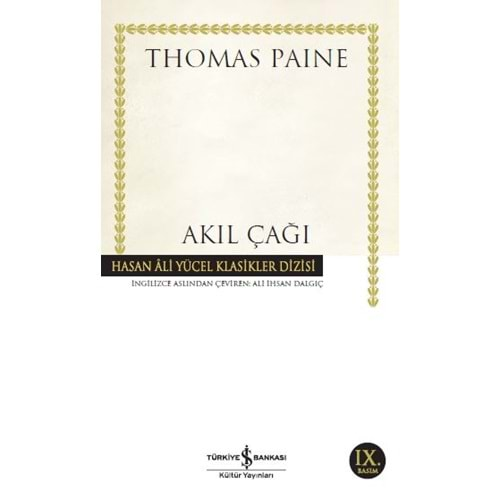 AKIL ÇAĞI-THOMAS PAINE-İŞ BANKASI