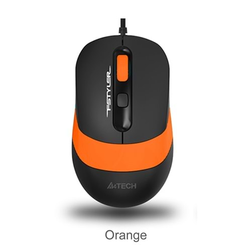 A4 TECH FM10 TURUNCU USB KABLOLU MOUSE