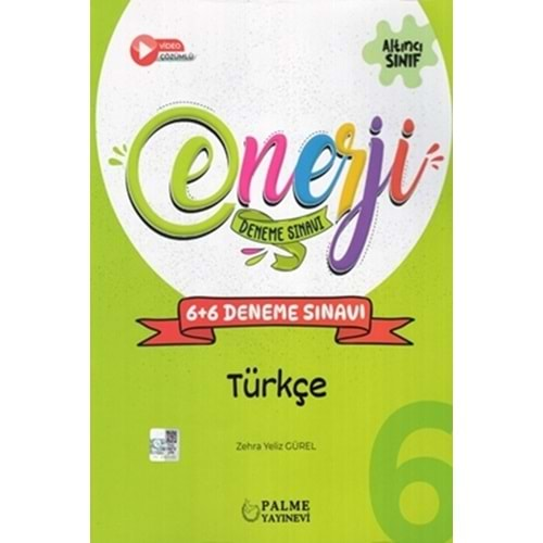 PALME 6.SINIF ENERJİ 6+6 TÜRKÇE DENEME SINAVI