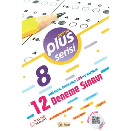 PALME 8.SINIF PLUS 12 DENEME SINAVI