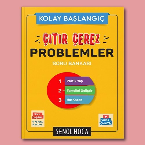 ŞENOL HOCA TYT ÇITIR ÇEREZ PROBLEMLER SORU BANKASI