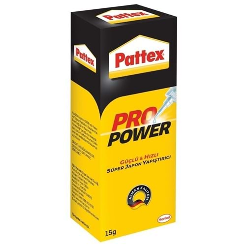 PATTEX SÜPER YAPIŞTIRICI PRO POWER 15 GR-1723117