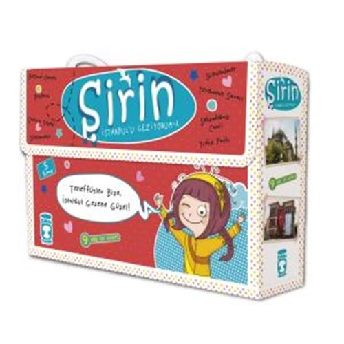 ŞİRİN İSTANBULU GEZİYORUM-2 SETİ 5 KİTAP