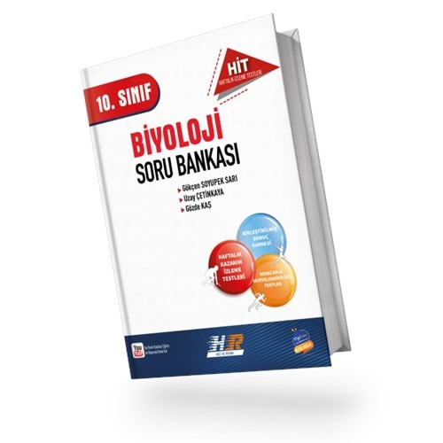 HIZ VE RENK 10.SINIF BİYOLOJİ HİT SORU BANKASI-2024