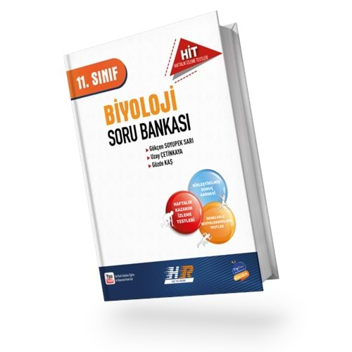 HIZ VE RENK 11.SINIF BİYOLOJİ HİT SORU BANKASI-2024