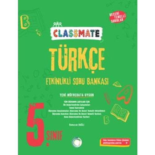 OKYANUS 5.SINIF CLASSMATE TÜRKÇE ETKİNLİKLİ SORU BANKASI