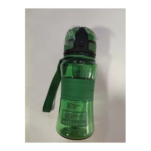 UZSPACE 300 ML TRITAN MATARA (FOREST GREEN)-5024