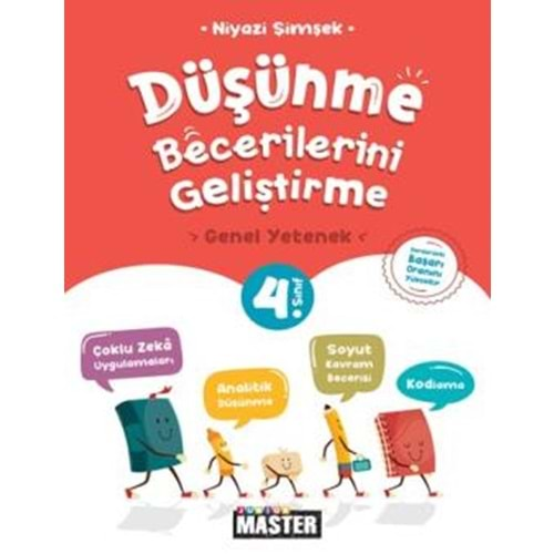 OKYANUS 4.SINIF JUNİOR MASTER DÜŞÜNME BECERİLERİNİ GELİŞTİRME GENEL YETENEK(BİLSEM SINAVLARINA HAZIRLIK)