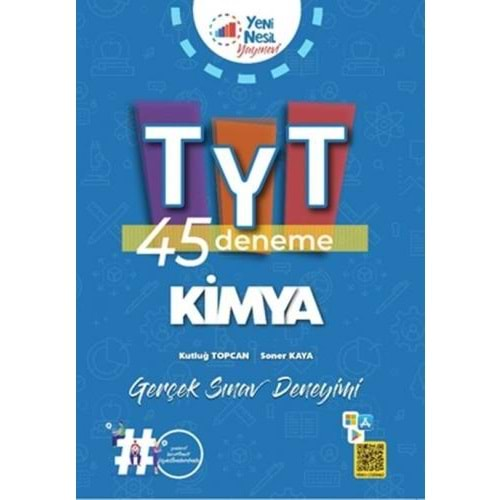 YENİ NESİL TYT KİMYA 45 DENEME SINAVI