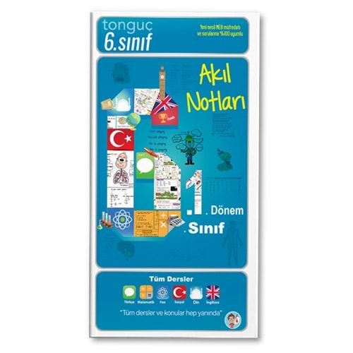 TONGUÇ 6.SINIF AKIL NOTLARI 1.DÖNEM