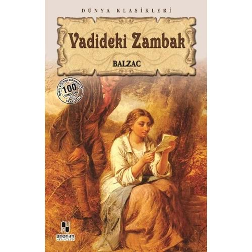 VADİDEKİ ZAMBAK BALZAC KİTAP ZAMANI