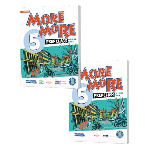 KURMAY 5.SINIF MORE&MORE PREP CLASS 2 Lİ SET (COURSE BOOK + ACTIVITY BOOK)