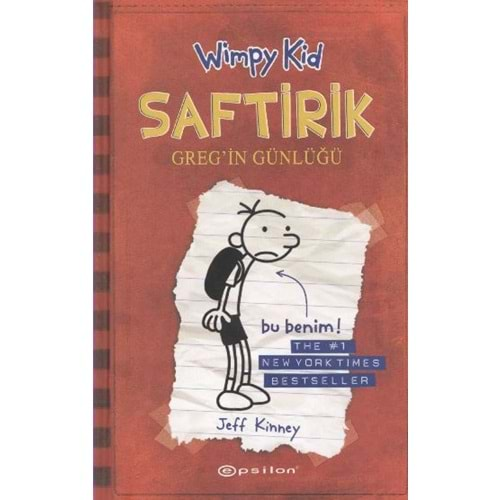 SAFTİRİK GREGİN GÜNLÜĞÜ-1 J.KİNNEY EPSİLON