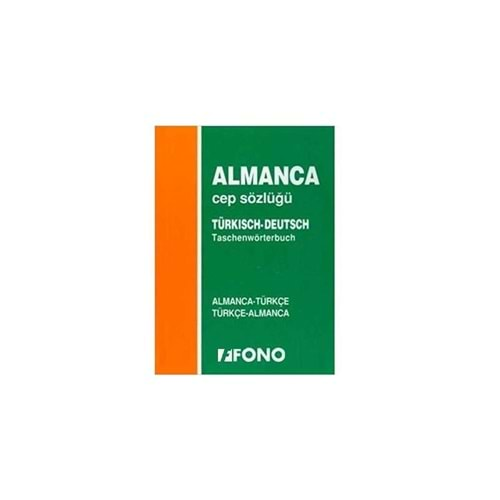 ALMANCA-TÜRKÇE CEP SÖZLÜK-FONO