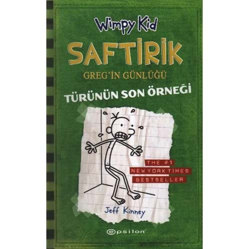 SAFTİRİK GREGİN GÜNLÜĞÜ -3 -TÜRÜNÜN SON ÖRNEĞİ -J.KİNNEY