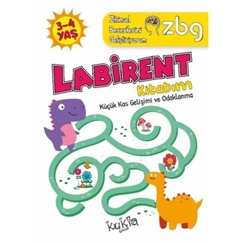 ZBG LABİRENT KİTABIM (3-4 YAŞ)-BUÇE DAYI-KUKLA YAYINLARI