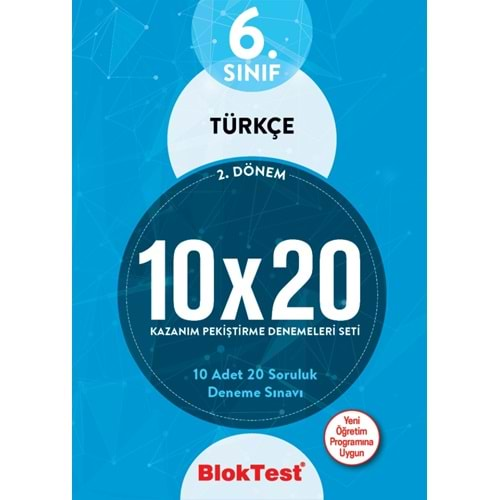 BLOKTEST 6.SINIF TÜRKÇE 10*20 DENEME 2.DÖNEM