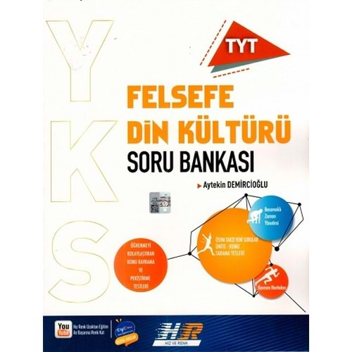 HIZ VE RENK TYT FELSEFE DİN KÜLTÜRÜ VE AHLAK BİLGİSİ SORU BANKASI-2025