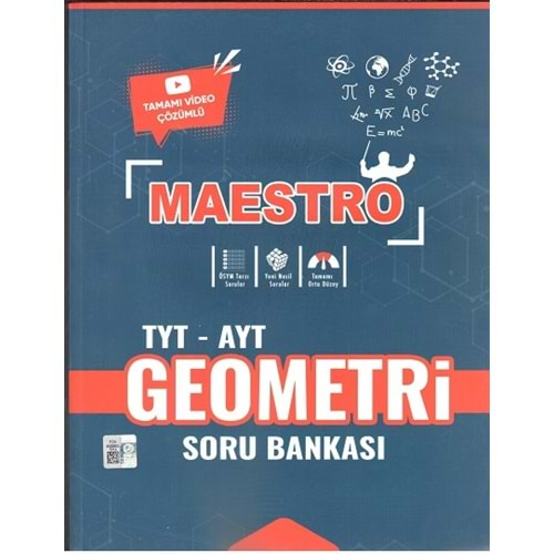 APOTEMİ MAESTRO TYT-AYT GEOMETRİ SORU BANKASI-2024