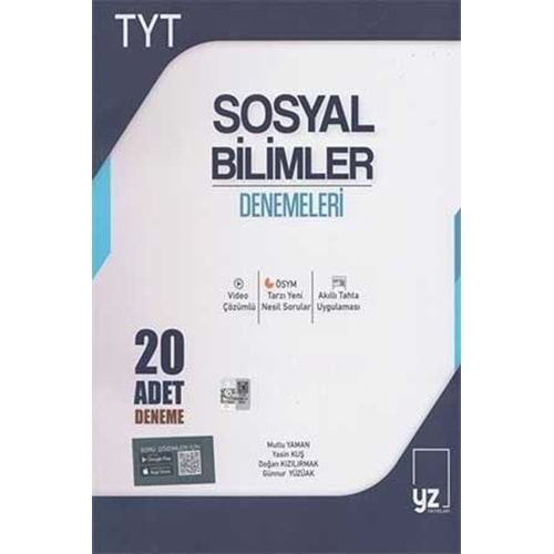 YZ TYT SOSYAL BİLİMLER 20 DENEMELERİ