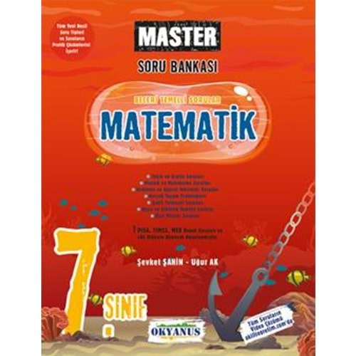 OKYANUS 7.SINIF MASTER MATEMATİK SORU BANKASI