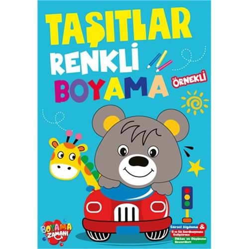 RENKLİ BOYAMA TAŞITLAR-BOYAMA ZAMANI