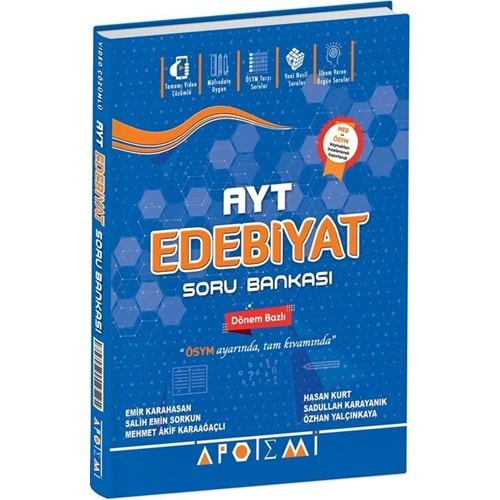 APOTEMİ AYT EDEBİYAT SORU BANKASI-2025