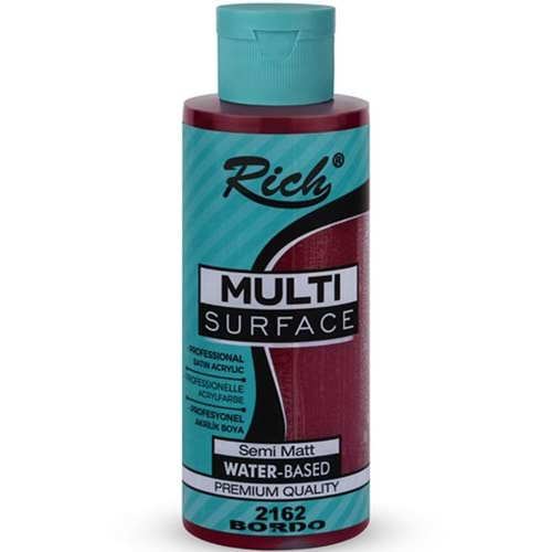 RİCH MULTİ SURFACE AKRİLİK BOYA 120 CC BORDO-1202162