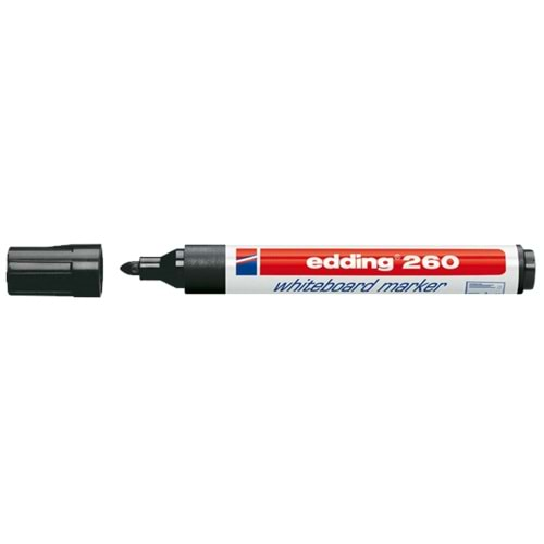 EDDİNG TAHTA KALEMİ YUVARLAK UÇLU 1.5-3MM SİYAH 260-ED26001