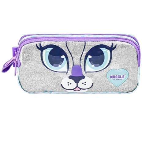 MUGGLE SHIMMER CAT KOLEKSİYONU KALEM ÇANTASI-MU-9051