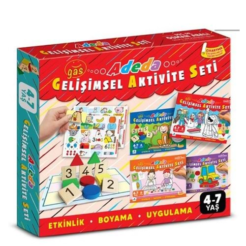 ADEDA GELİŞİMSEL AKTİVİTE SETİ 4-7 YAŞ