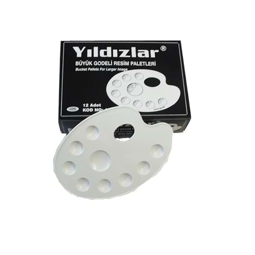 YILDIZLAR PALET OVAL GODELİ BÜYÜK-138