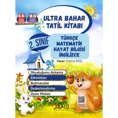 ANALİZ 2.SINIF ULTRA BAHAR TATİL KİTABI