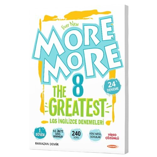 KURMAY 8 MORE MORE THE GREATEST 1.DÖNEM LGS DENEMELERİ 24 DENEME