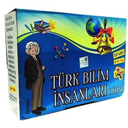 TÜRK BİLİM İNSANLARI DİZİSİ 10 KİTAP TAKIM TEST İLAVELİ-CEZMİ ERSÖZ-ÖZYÜREK YAYINCILIK