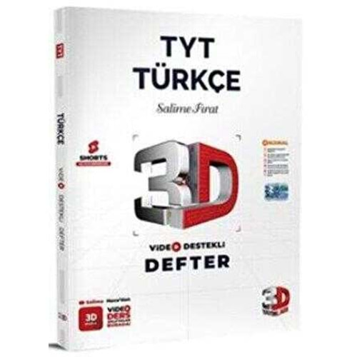 ÇÖZÜM 3D TYT TÜRKÇE VİDEO DESTEKLİ DEFTER-2025